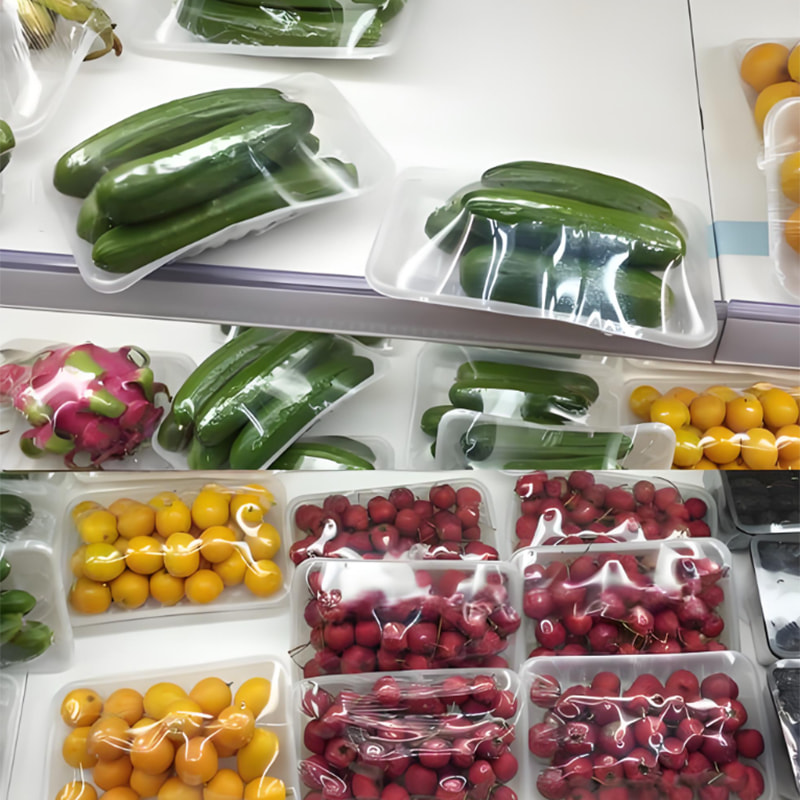 অত্যন্ত স্বচ্ছ পিভিসি ক্লিং ফিল্ম অত্যন্ত স্বচ্ছ পিভিসি ক্লিং ফিল্ম